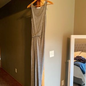 Gray Maxi Dress